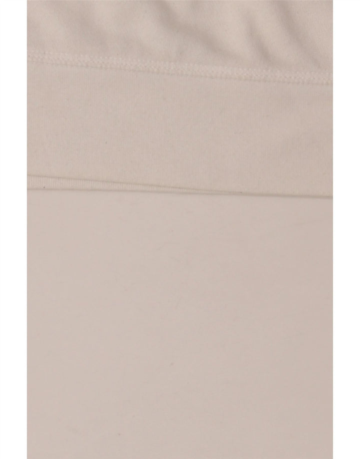LEVI'S Womens Oversized Sweatshirt Jumper UK 10 Small White Cotton