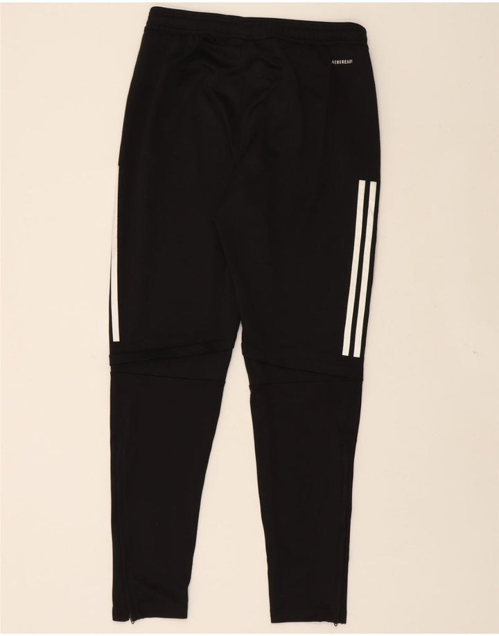 ADIDAS Mens Aeroready Tracksuit Trousers Small  Black Polyester Vintage Adidas and Second-Hand Adidas from Messina Hembry 