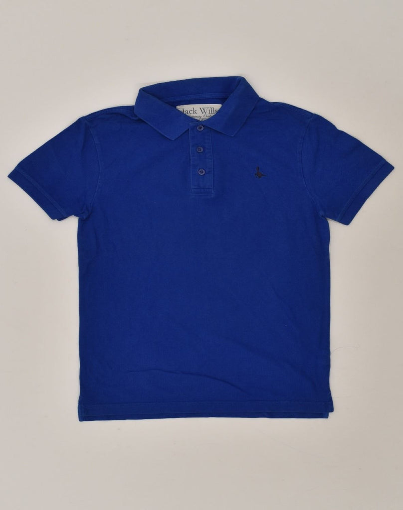 JACK WILLS Mens Polo Shirt XS Blue Cotton | Vintage Jack Wills | Thrift | Second-Hand Jack Wills | Used Clothing | Messina Hembry 