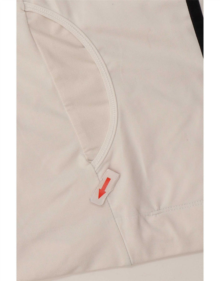 Adidas Womens Clima 365 T-Shirt Top UK 10 Small White Polyester