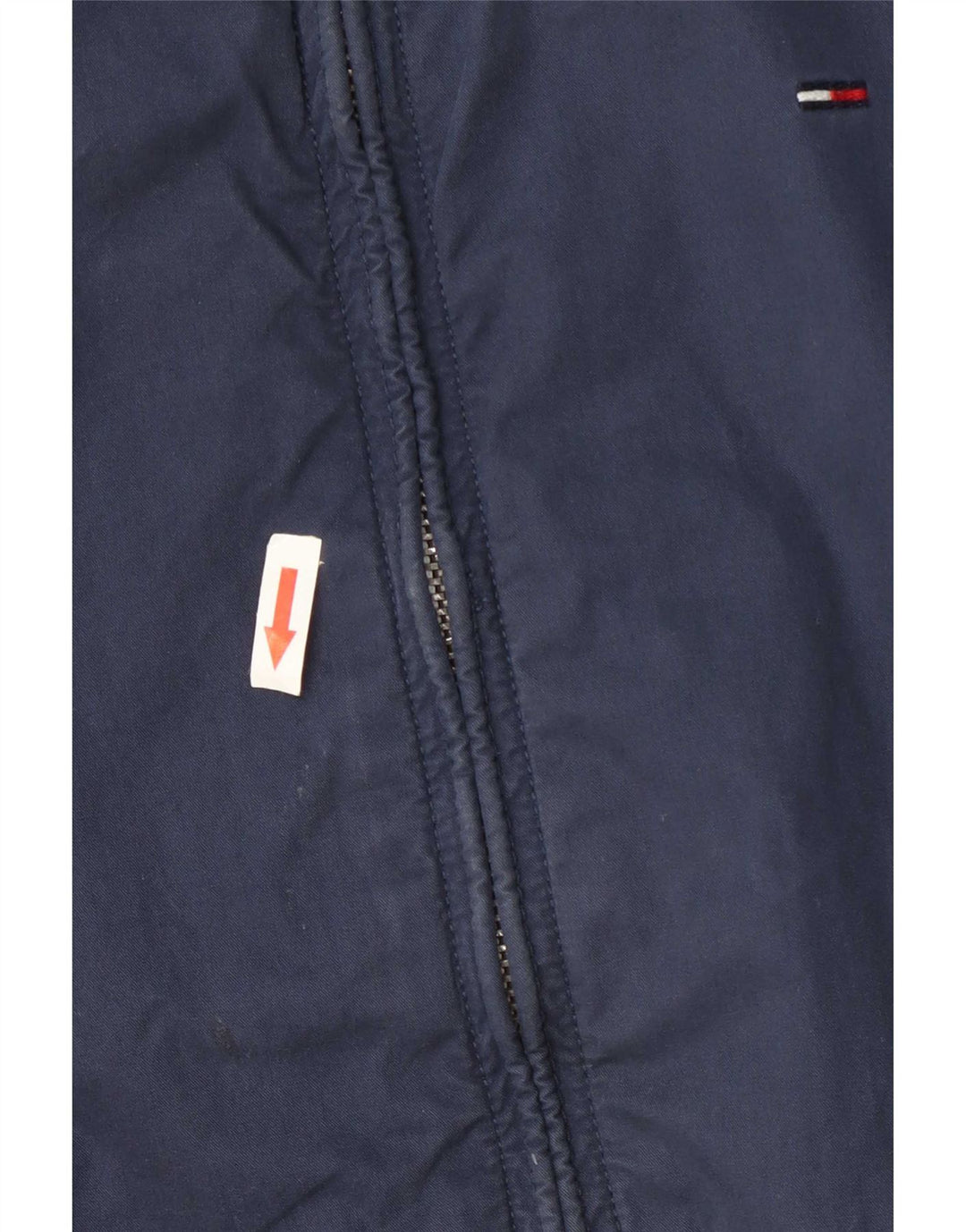 Tommy Hilfiger Mens Bomber Jacket UK 42 XL Navy Blue Cotton
