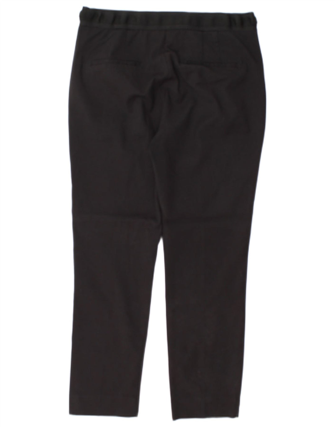 ZARA Womens Slim Casual Trousers Large W32 L26 Black