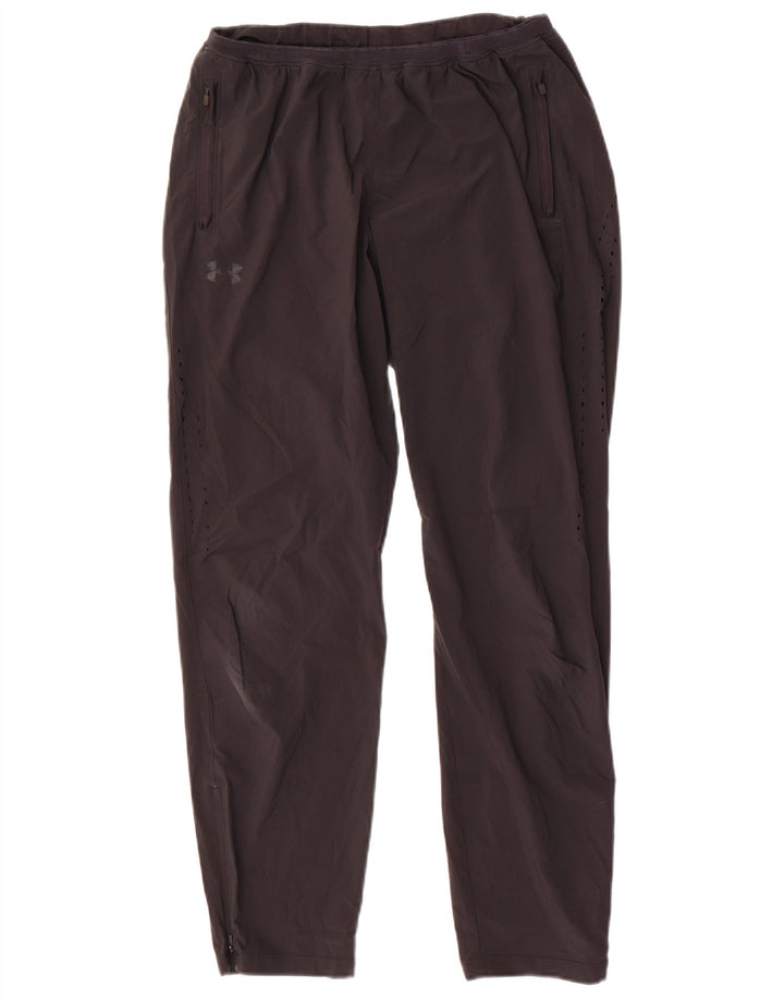 Under Armour Womens Heat Gear Tracksuit Trousers Medium Black