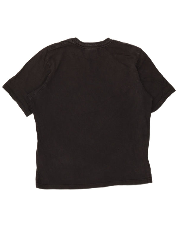 Adidas Mens Graphic T-Shirt Top Large Black Cotton