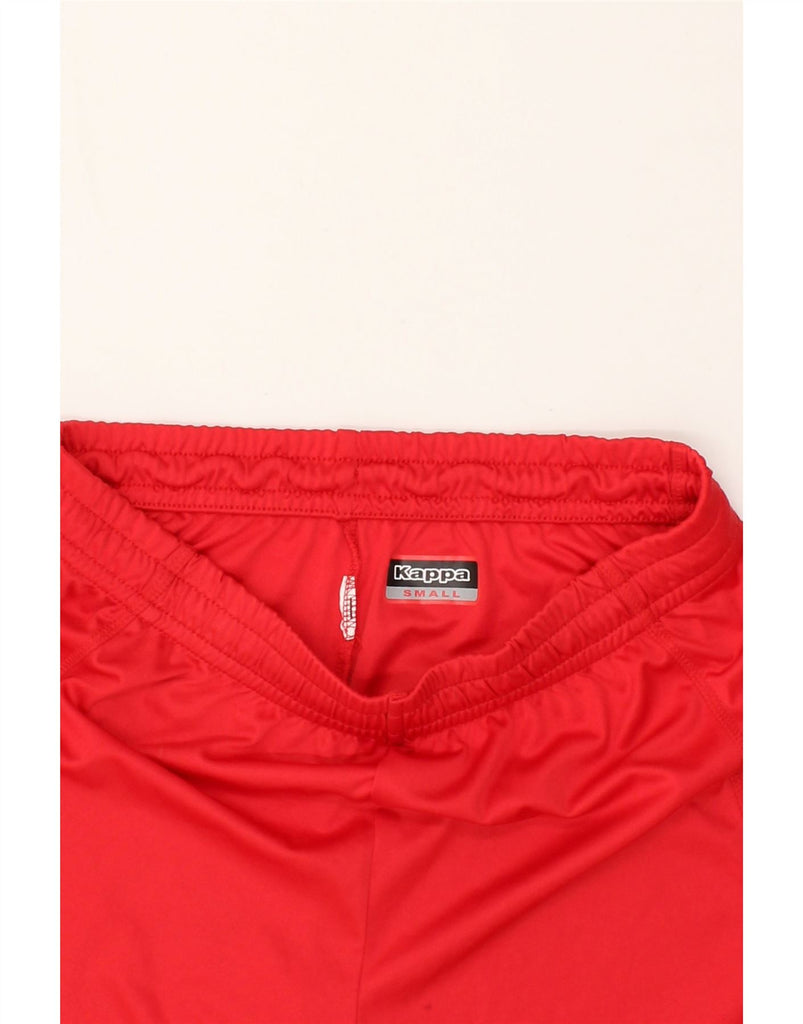 KAPPA Mens Graphic Sport Shorts Small Red Polyester | Vintage Kappa | Thrift | Second-Hand Kappa | Used Clothing | Messina Hembry 