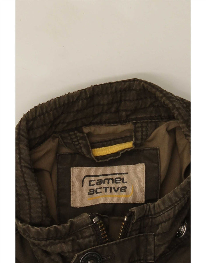 Camel Active Mens Utility Jacket UK 38 Medium Khaki