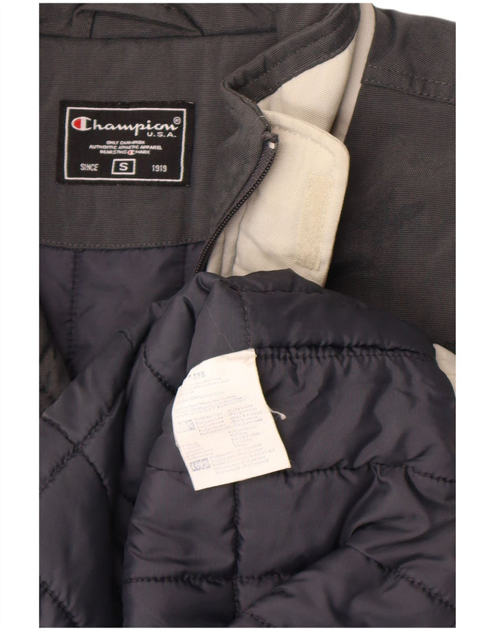 Champion Mens Padded Gilet UK 36 Small Grey Colourblock Polyamide