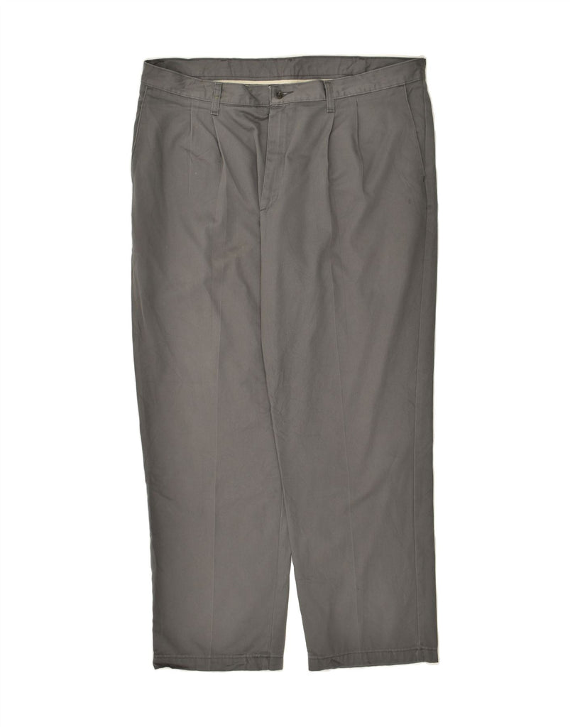 LEE Mens Pegged Chino Trousers W40 L30 Grey Cotton | Vintage Lee | Thrift | Second-Hand Lee | Used Clothing | Messina Hembry 