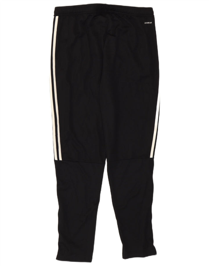 Adidas Mens Aeroready Tracksuit Trousers Large Black Polyester