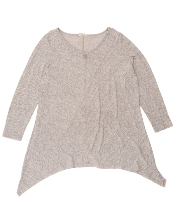 Marks & Spencer Womens Autograph Tunic Dress UK 22 3XL Grey Flecked