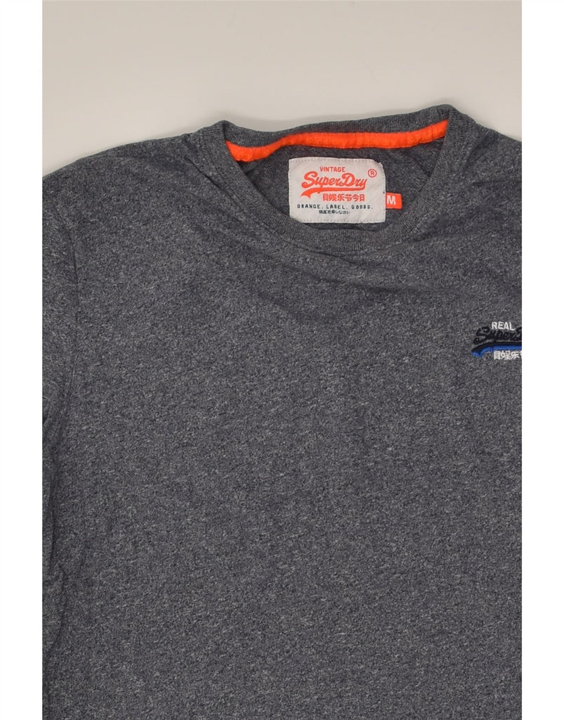 SUPERDRY Mens Vintage T-Shirt Top Medium Grey Cotton | Vintage Superdry | Thrift | Second-Hand Superdry | Used Clothing | Messina Hembry 