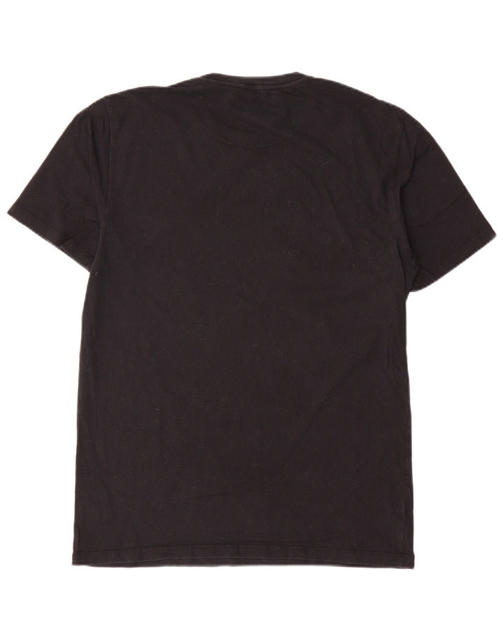 Reiss Mens T-Shirt Top Medium Black