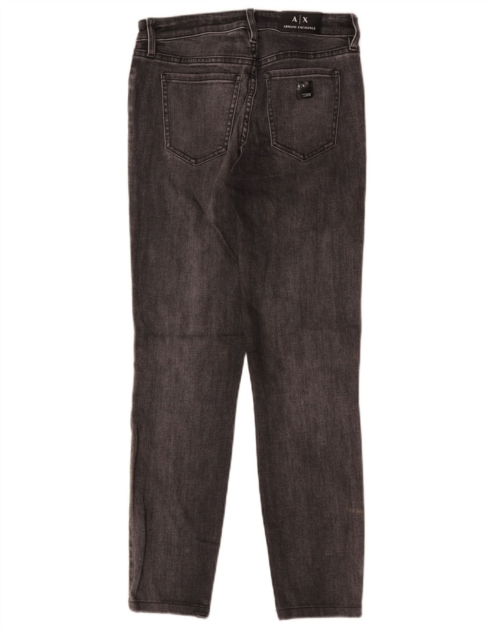Armani Exchange Womens Super Skinny Jeans W25 L26 Grey