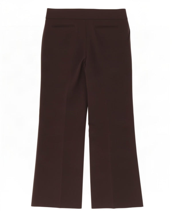 Liu Jo Womens Bootcut Chino Trousers W32 L28 Brown