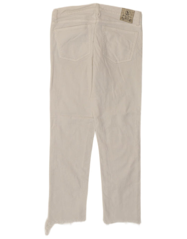 Ralph Lauren Womens Skinny Jeans W30 L26 White Cotton