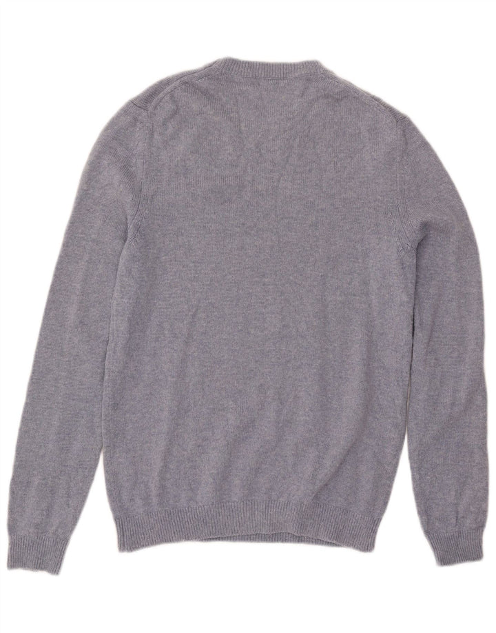 Reiss Mens Crew Neck Jumper Sweater Small Blue Wool