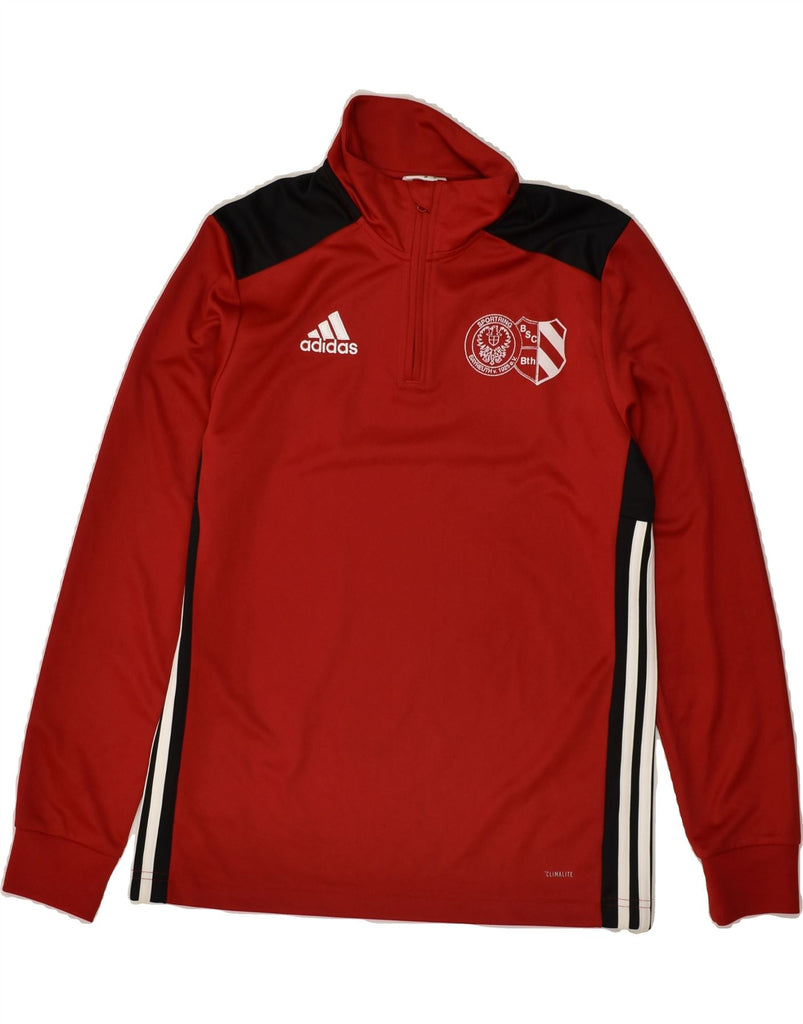 ADIDAS Boys Sportring Bayreuth Pullover Tracksuit Top 13-14 Years Red | Vintage Adidas | Thrift | Second-Hand Adidas | Used Clothing | Messina Hembry 