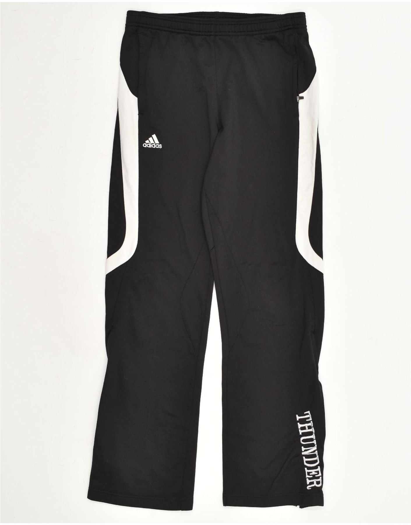 ADIDAS Womens Climalite Graphic Tracksuit Trousers UK 14 Large