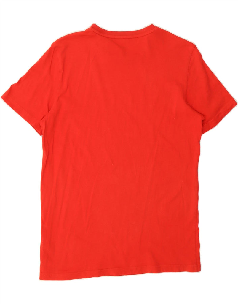 PUMA Boys Graphic T-Shirt Top 15-16 Years Red Cotton Vintage Puma and Second-Hand Puma from Messina Hembry 