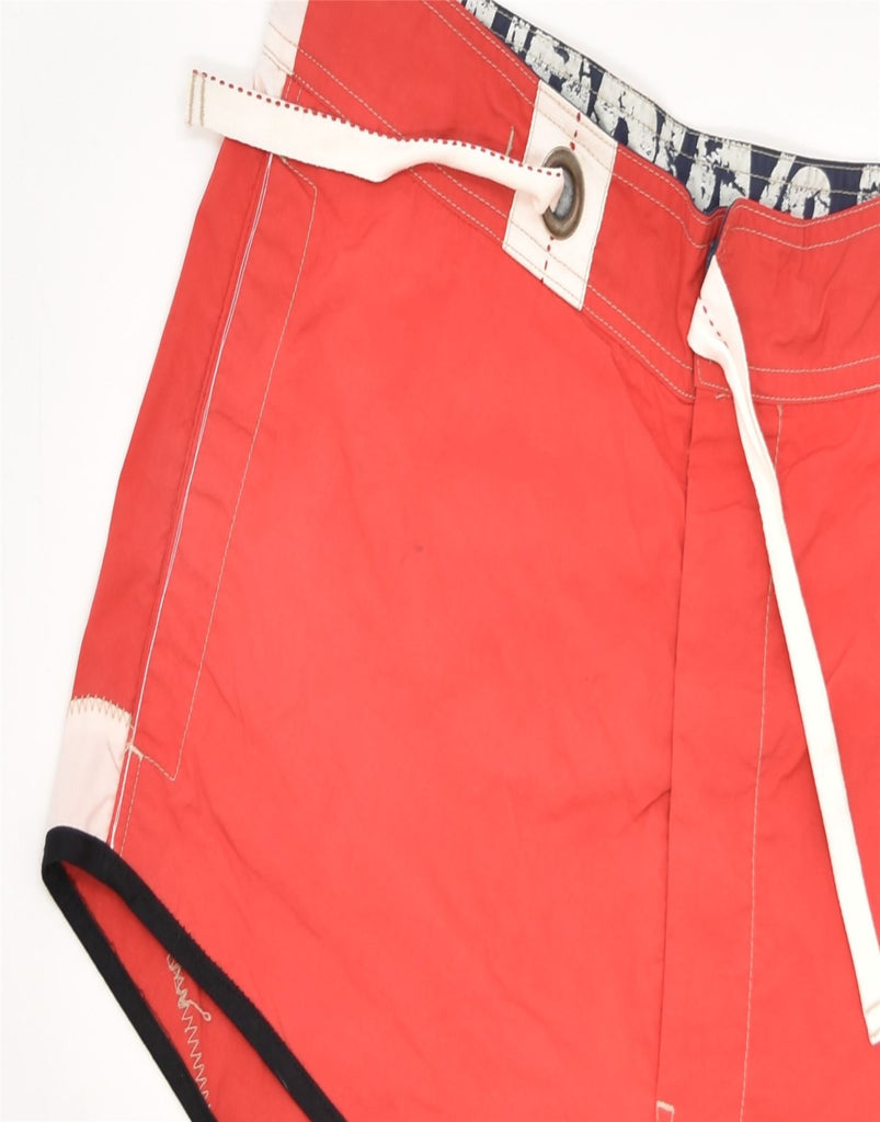 MURPHY & NYE Mens Swimming Shorts Large Red Nylon Sports | Vintage | Thrift | Second-Hand | Used Clothing | Messina Hembry 