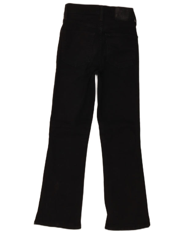 Levi's Womens Bootcut Jeans W23 L26 Black Cotton