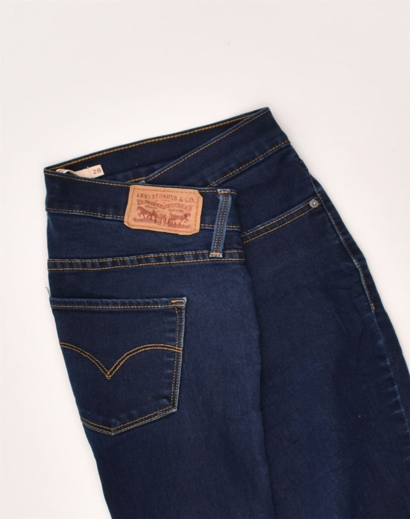 LEVI STRAUSS & CO Womens 311 Jegging Jeans W28 L31  Navy Blue Cotton | Vintage Levi Strauss & Co | Thrift | Second-Hand Levi Strauss & Co | Used Clothing | Messina Hembry 