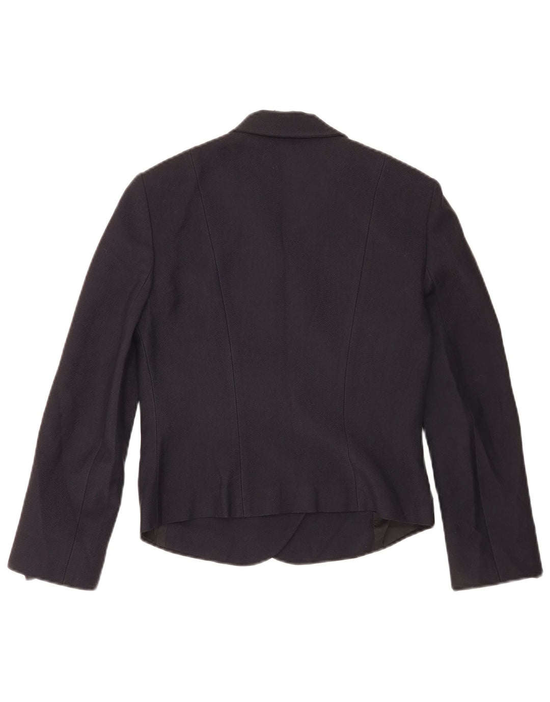 Patrizia Pepe Womens Double Breasted Blazer Jacket IT 44 Medium Navy Blue