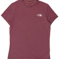 The North Face Mens T-Shirt Top Small Purple Cotton
