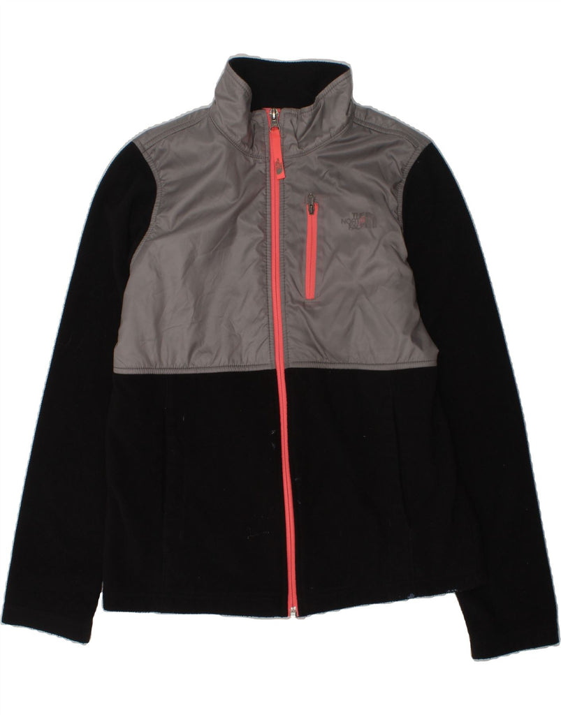 THE NORTH FACE Girls Tracksuit Top Jacket 14-15 Years Black Colourblock | Vintage The North Face | Thrift | Second-Hand The North Face | Used Clothing | Messina Hembry 