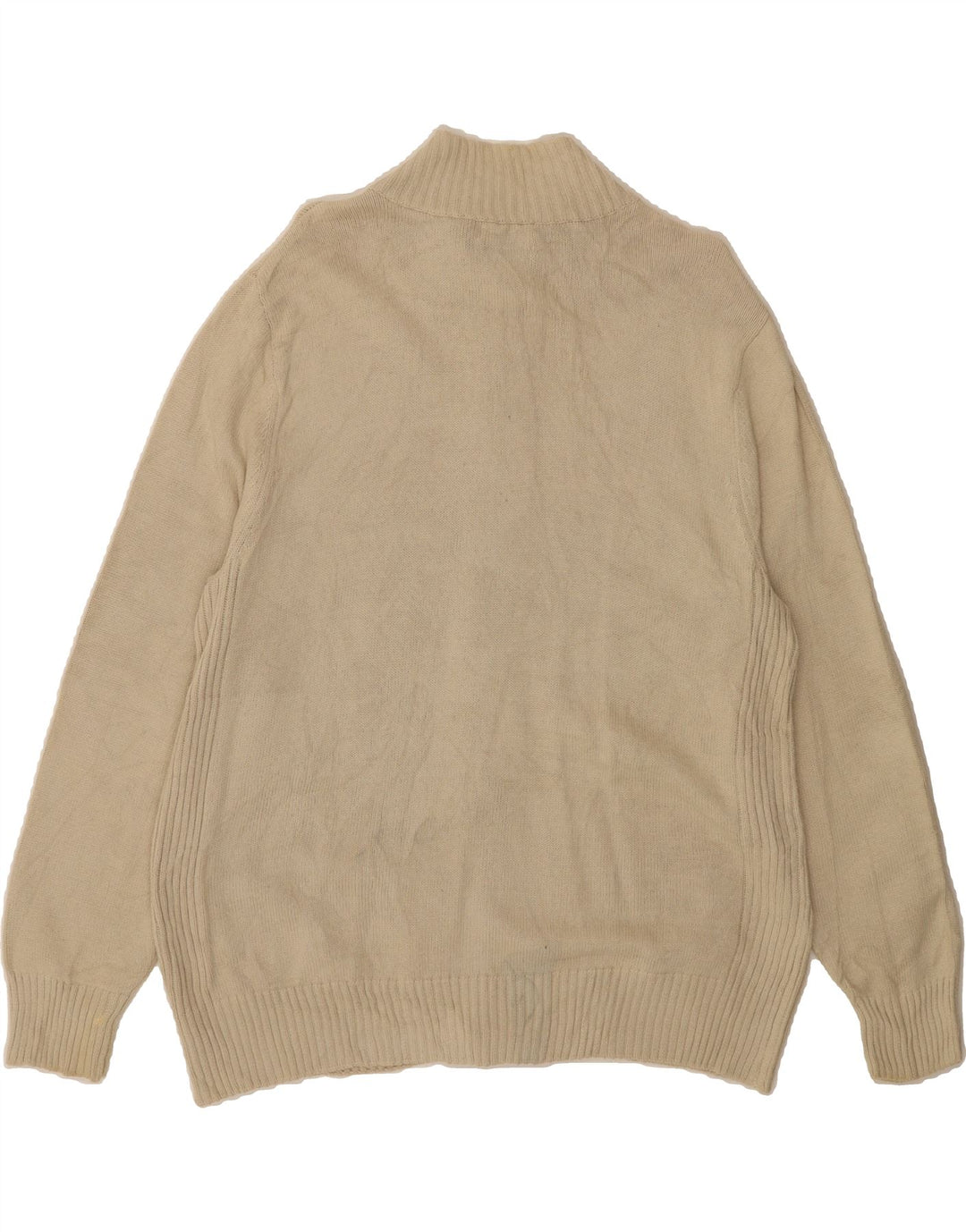 DOCKERS Mens Cardigan Sweater XL Beige Vintage Dockers and Second-Hand Dockers from Messina Hembry 