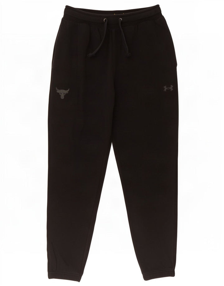 Under Armour Mens Tracksuit Trousers Joggers Medium Black