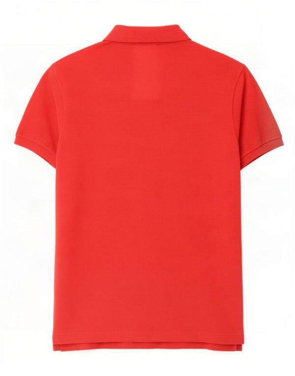 Lacoste Mens Polo Shirt Size 4 Medium Red
