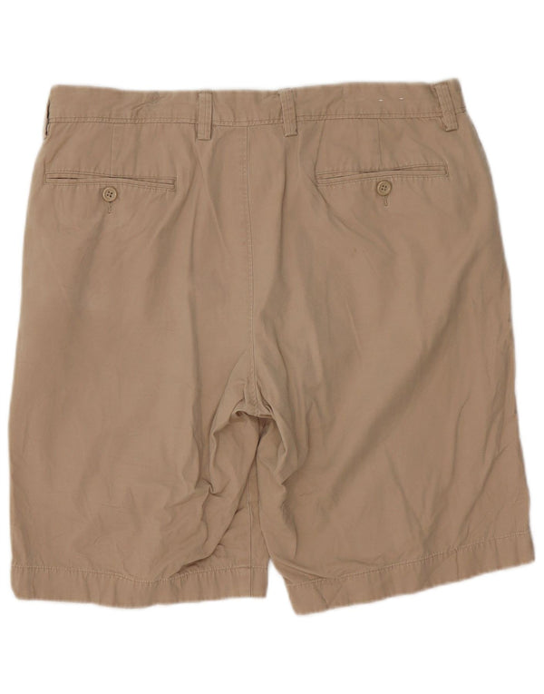 J. CREW Mens Rivington Chino Shorts W34 Large Beige Cotton