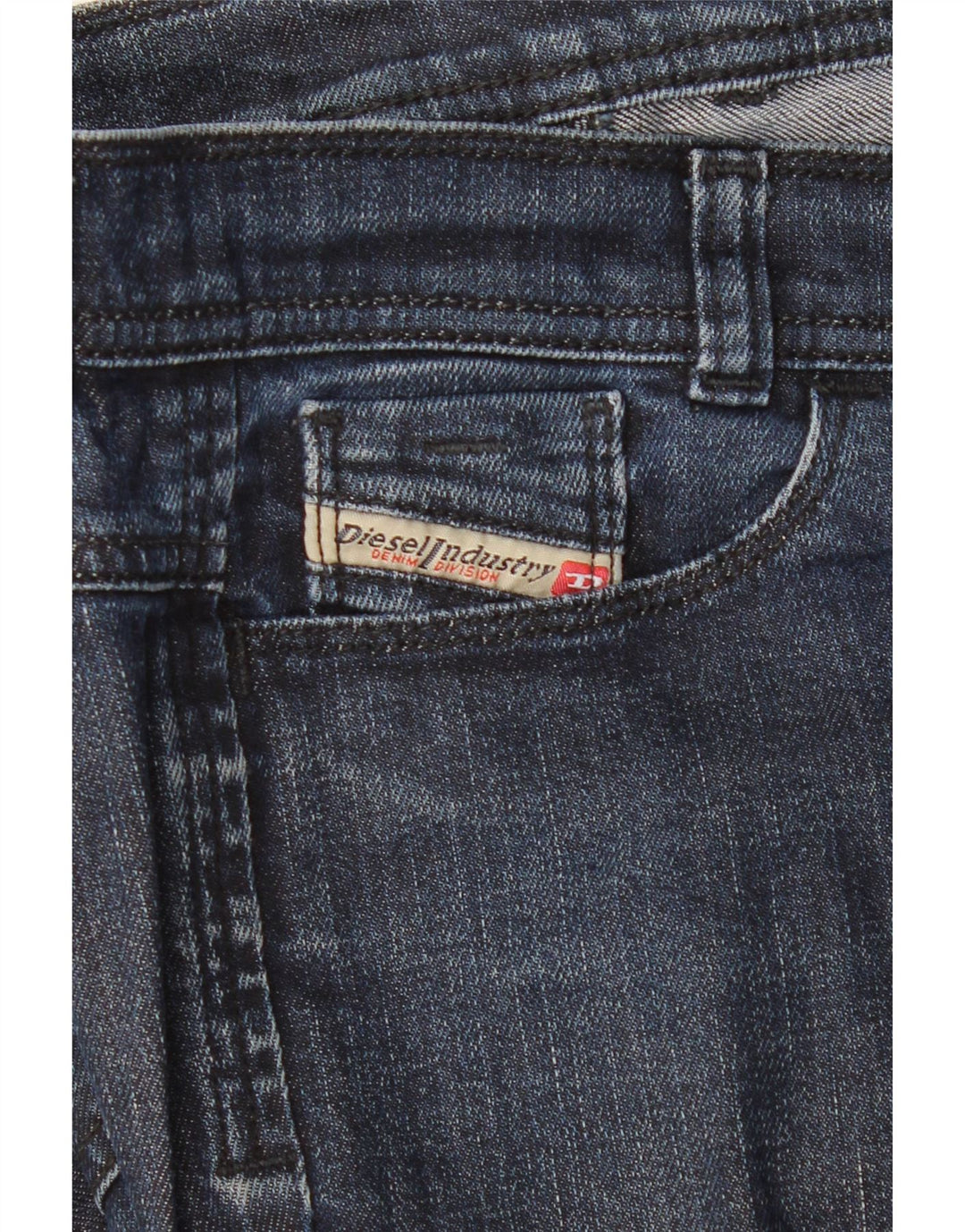 DIESEL Womens Soozy Straight Jeans W29 L29 Navy Blue Cotton Vintage Diesel and Second-Hand Diesel from Messina Hembry 