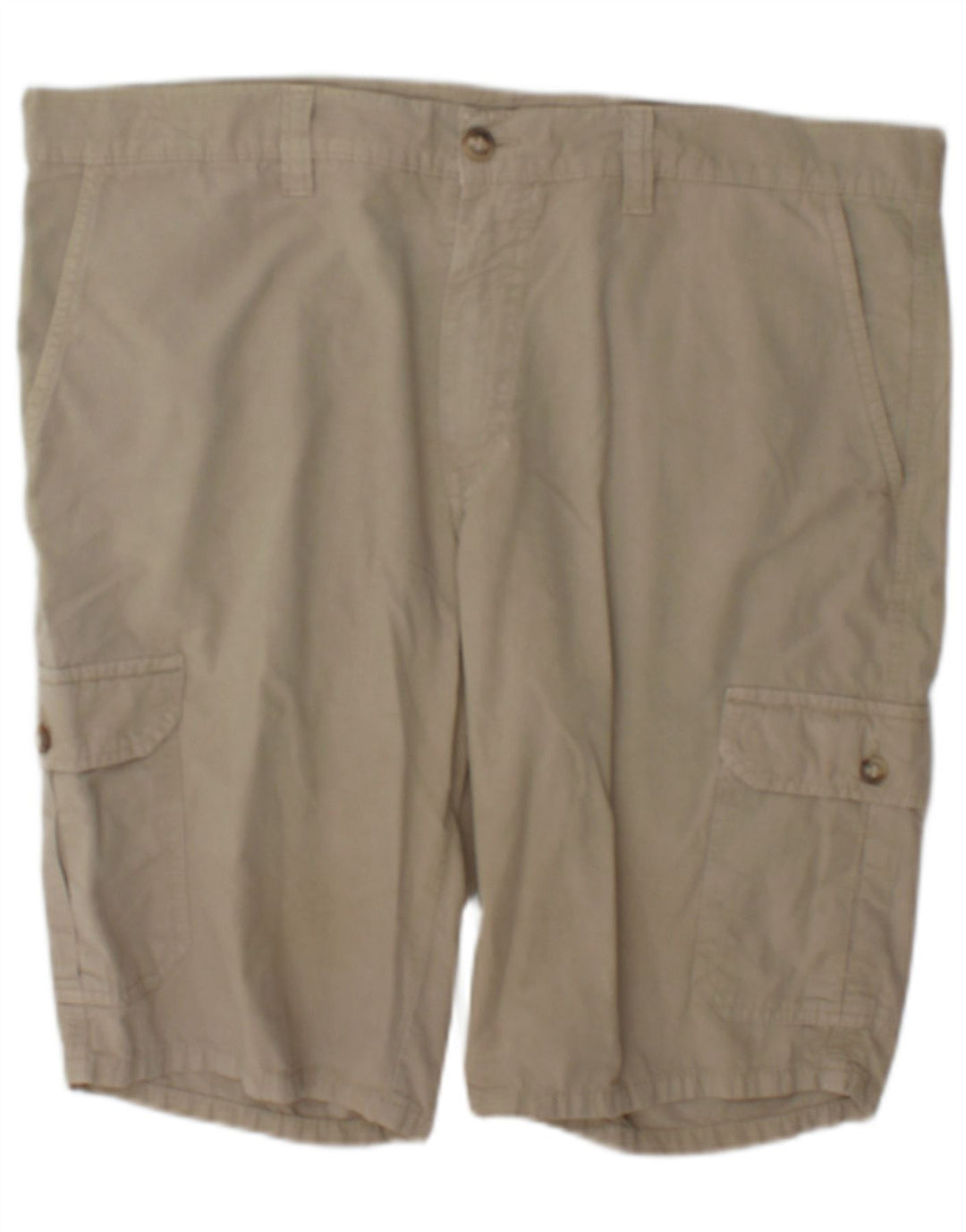 Carrera Mens Cargo Shorts W38 XL Beige Cotton