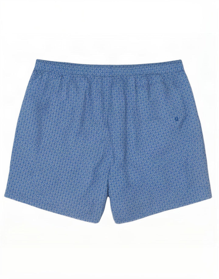 Marks & Spencer Mens Swimming Shorts 2XL Blue Floral Polyester