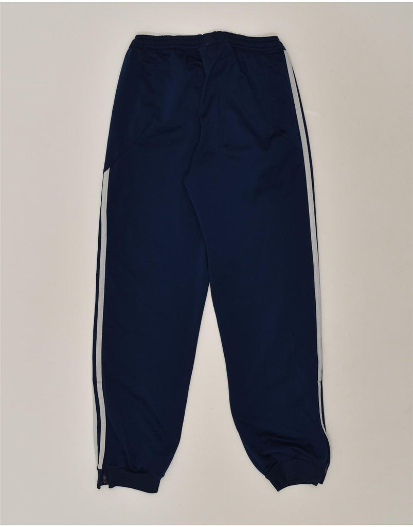 ADIDAS Boys Tracksuit Trousers Joggers 11-12 Years Navy Blue Polyester | Vintage Adidas | Thrift | Second-Hand Adidas | Used Clothing | Messina Hembry 