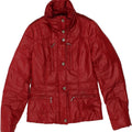 GEOX Womens Loose Fit Padded Jacket UK 6 XS Red Polyester | Vintage Geox | Thrift | Second-Hand Geox | Used Clothing | Messina Hembry 
