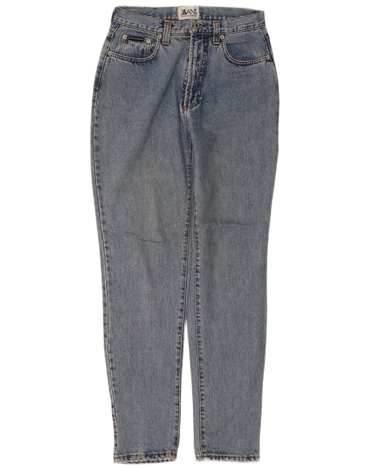 DOLCE & GABBANA Womens High Waist Jeans W28 L31 Blue