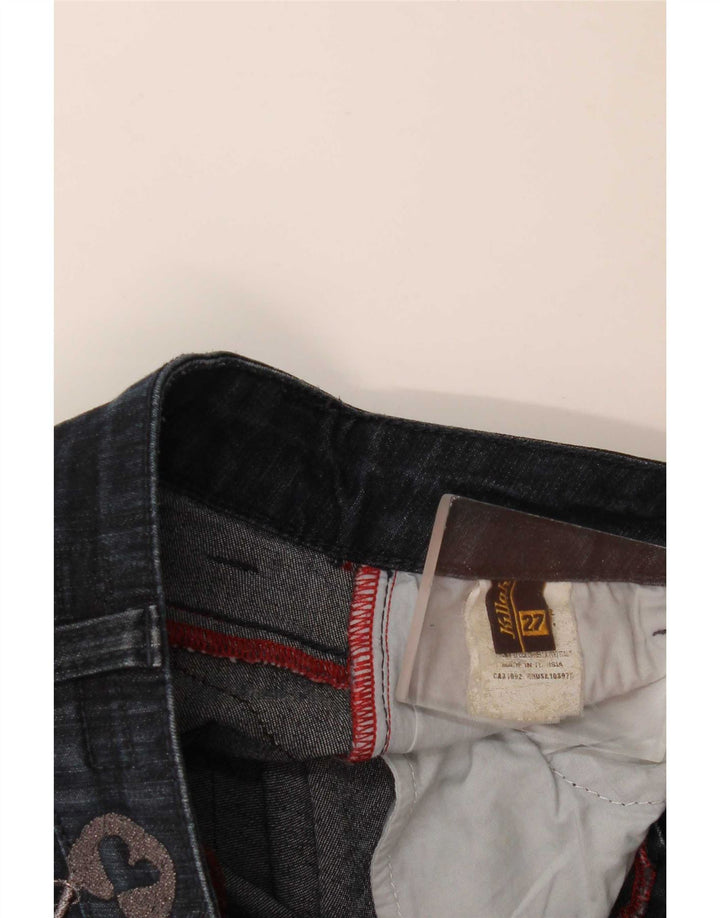 Killah Womens Bootcut Jeans W27 L31 Blue