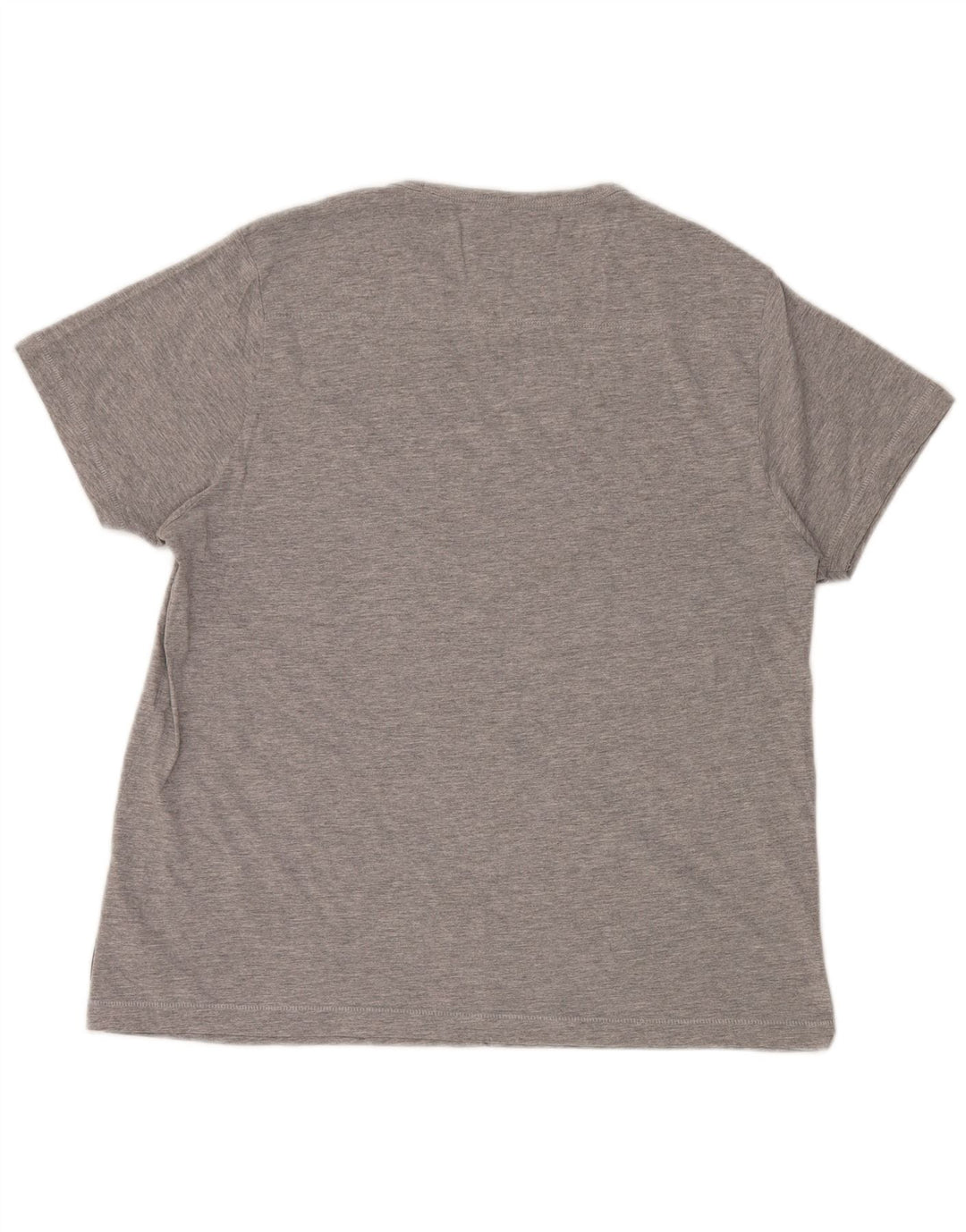 French Connection Mens T-Shirt Top XL Grey Flecked Cotton