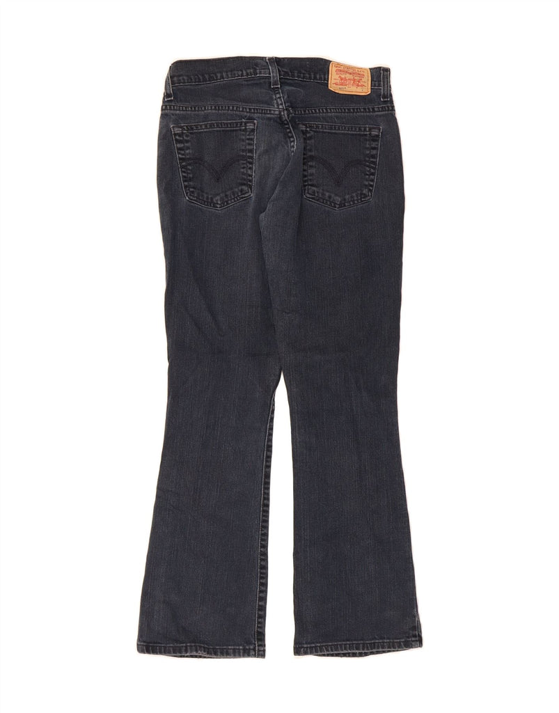 LEVI'S Womens 515 Bootcut Jeans US 6 Medium W30 L29 Navy Blue Cotton Vintage Levi's and Second-Hand Levi's from Messina Hembry 