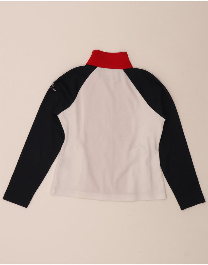 KAPPA Womens Tracksuit Top Jacket UK 10 Small Multicoloured Colourblock Vintage Kappa and Second-Hand Kappa from Messina Hembry 
