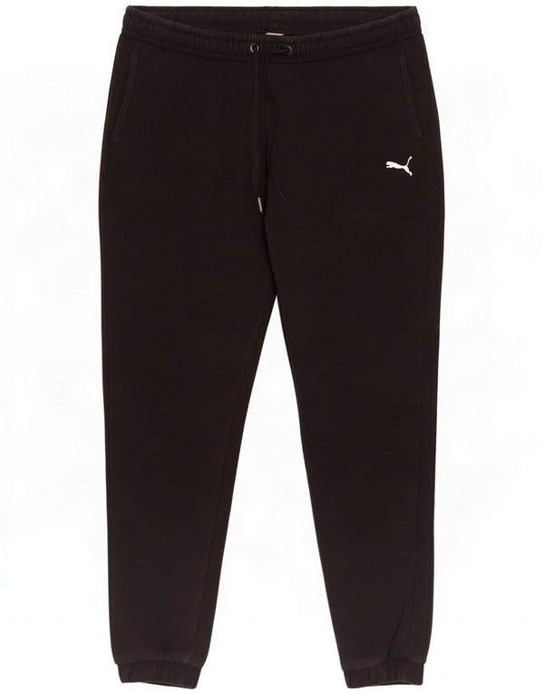 Puma Mens Tracksuit Trousers Joggers Large Black Cotton