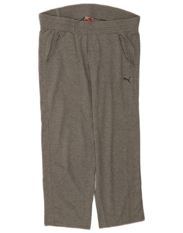 Puma Womens Tracksuit Trousers UK 12 Medium Grey