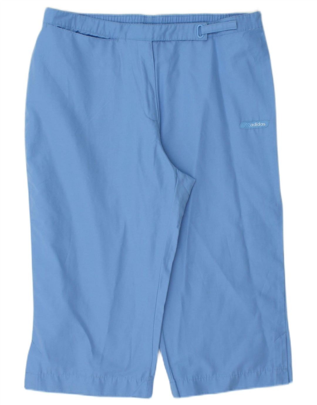 Adidas Womens Bermuda Shorts UK 16 Large W32 Blue Cotton