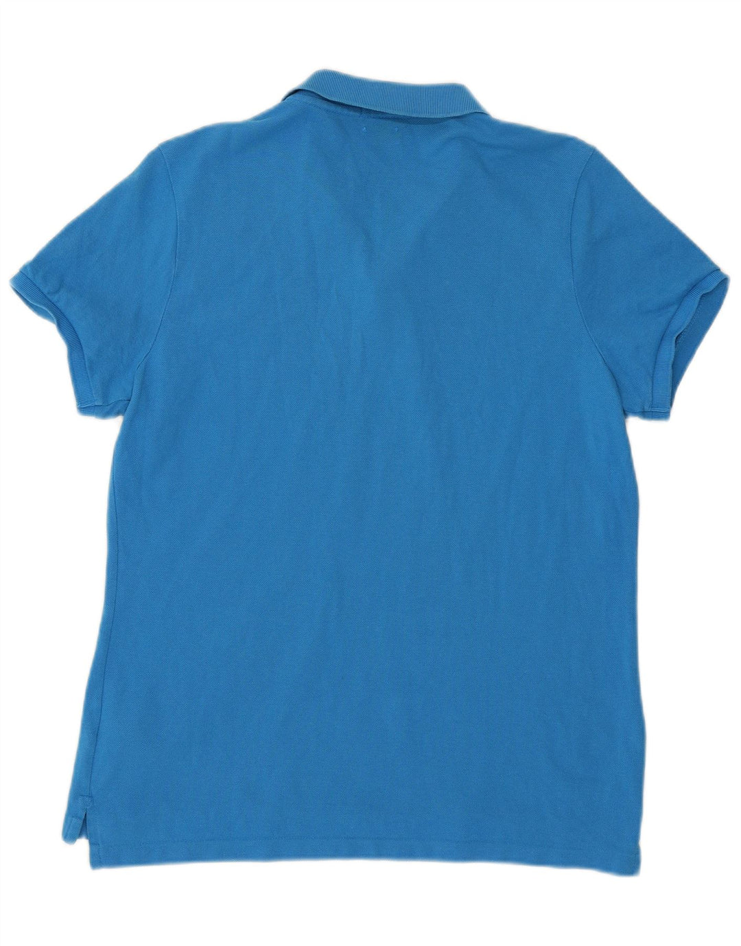 POLO RALPH LAUREN Womens Skinny Polo Shirt UK 18 XL Blue Cotton