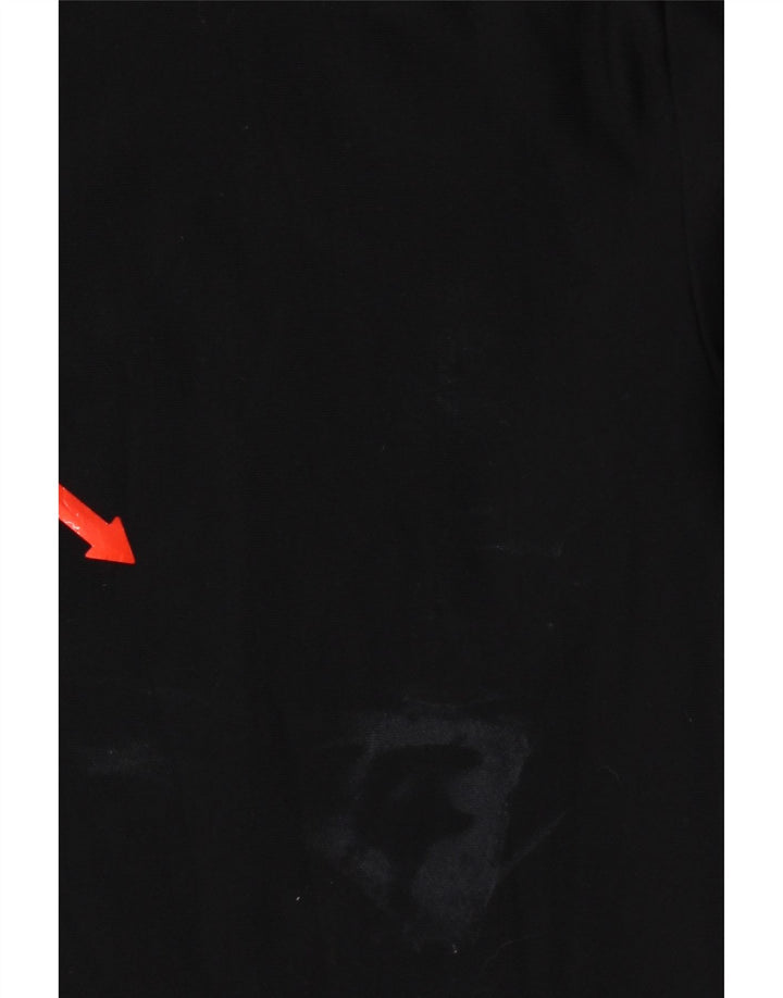Under Armour Girls Top Long Sleeve 11-12 Years Large Black