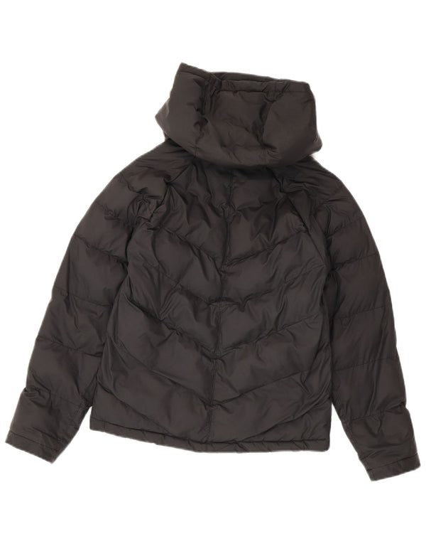 Nike Boys Hooded Padded Jacket 10-11 Years Medium  Black Polyester
