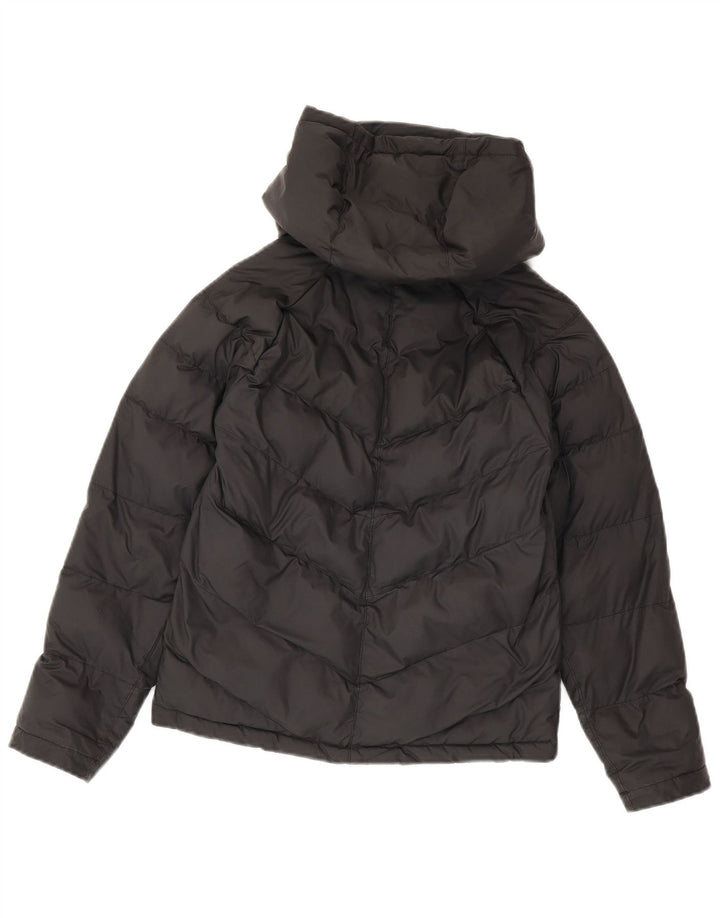 Nike Boys Hooded Padded Jacket 10-11 Years Medium  Black Polyester